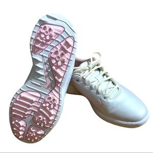 Nike Vapor Pro Soft Spike Golf Shoes White / Pink